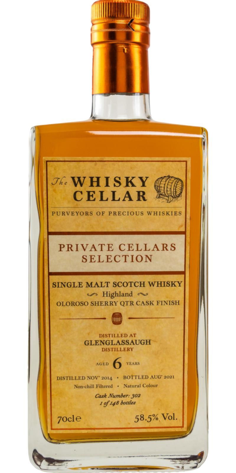 Glenglassaugh 2014 TWCe  Private Cellars Selection