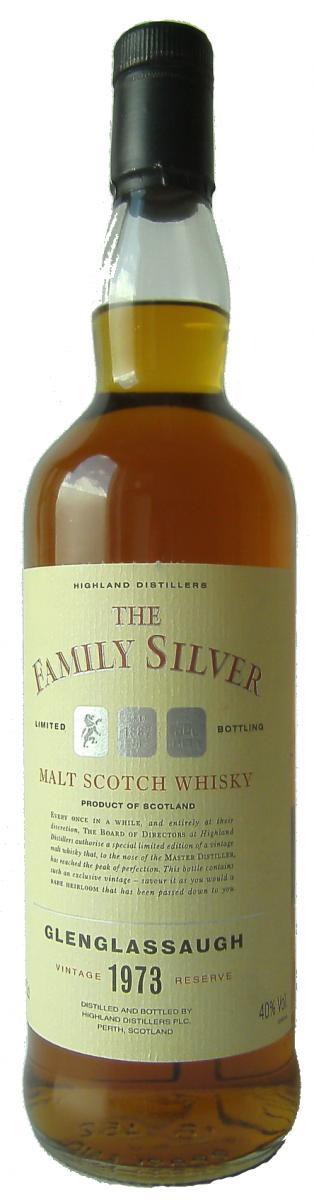 Glenglassaugh 1973 UD  The Family Silver