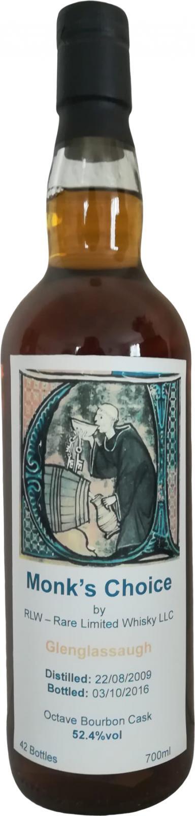 Glenglassaugh 2009 UD  Monk's Choice - RLW - Rare Limited Whisky LLC