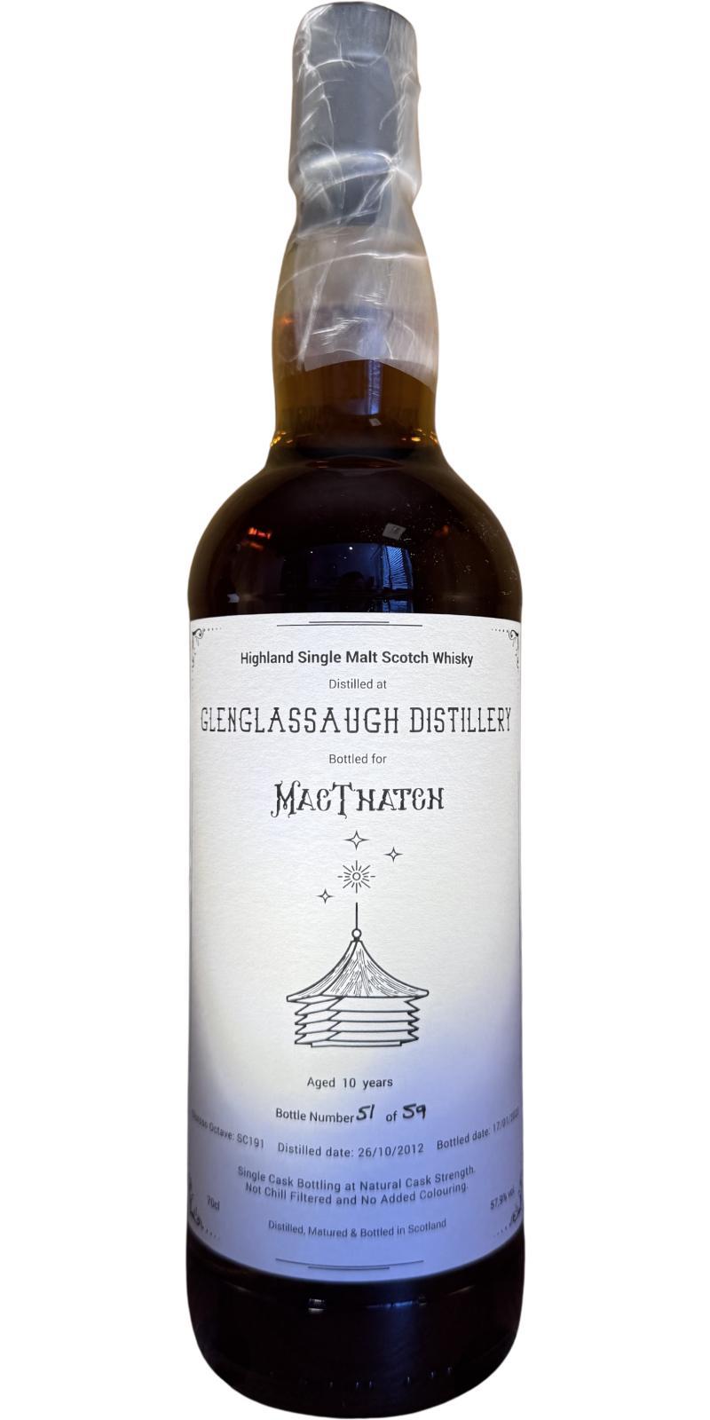 Glenglassaugh 2012 UD