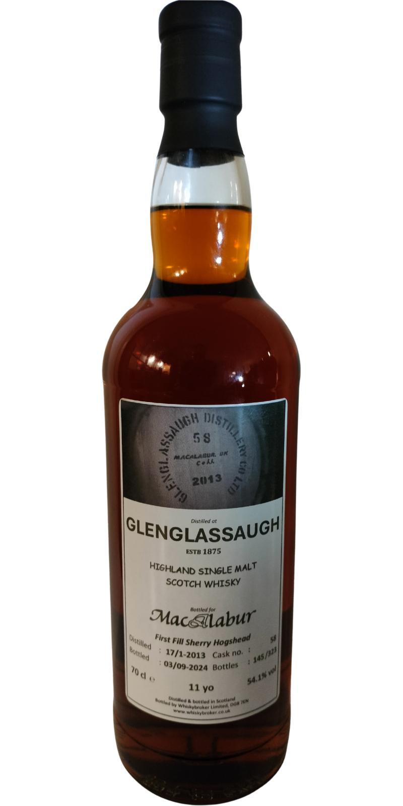 Glenglassaugh 2013 WhB