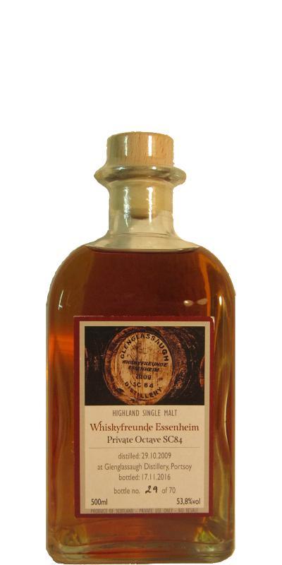 Glenglassaugh 2009 WE  Private Octave SC 84