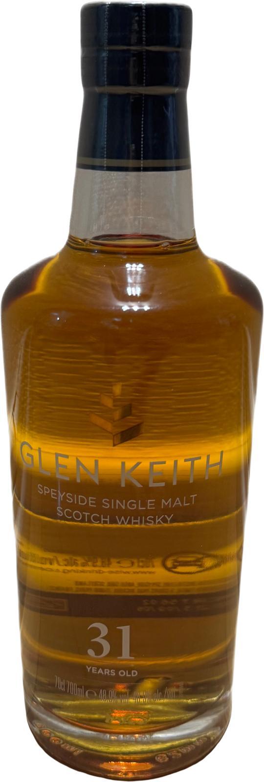 Glen Keith 31-year-old  Secret Speyside Collection