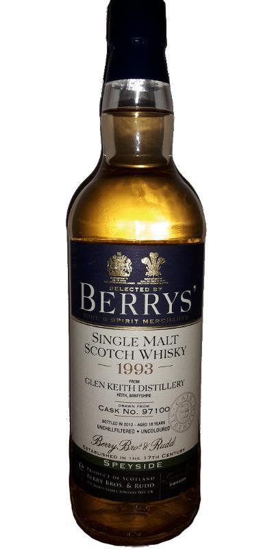 Glen Keith 1993 BR  Berrys'