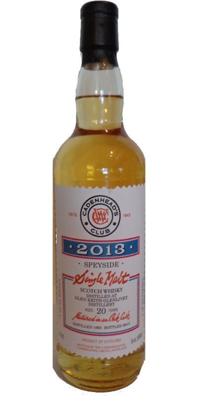 Glen Keith 1993 CA  Cadenhead's Club