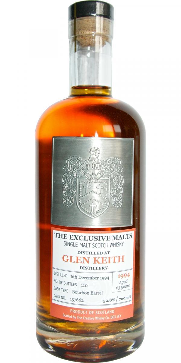 Glen Keith 1994 CWC  The Exclusive Malts