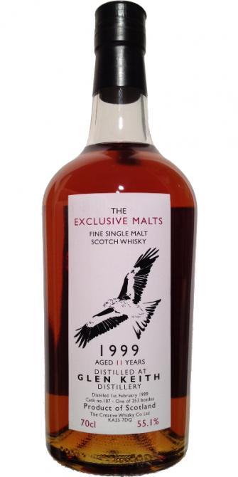 Glen Keith 1999 CWC  The Exclusive Malts