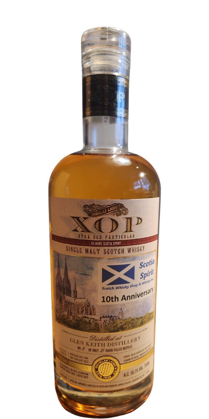 Glen Keith 1991 DL  XOP - Xtra Old Particular