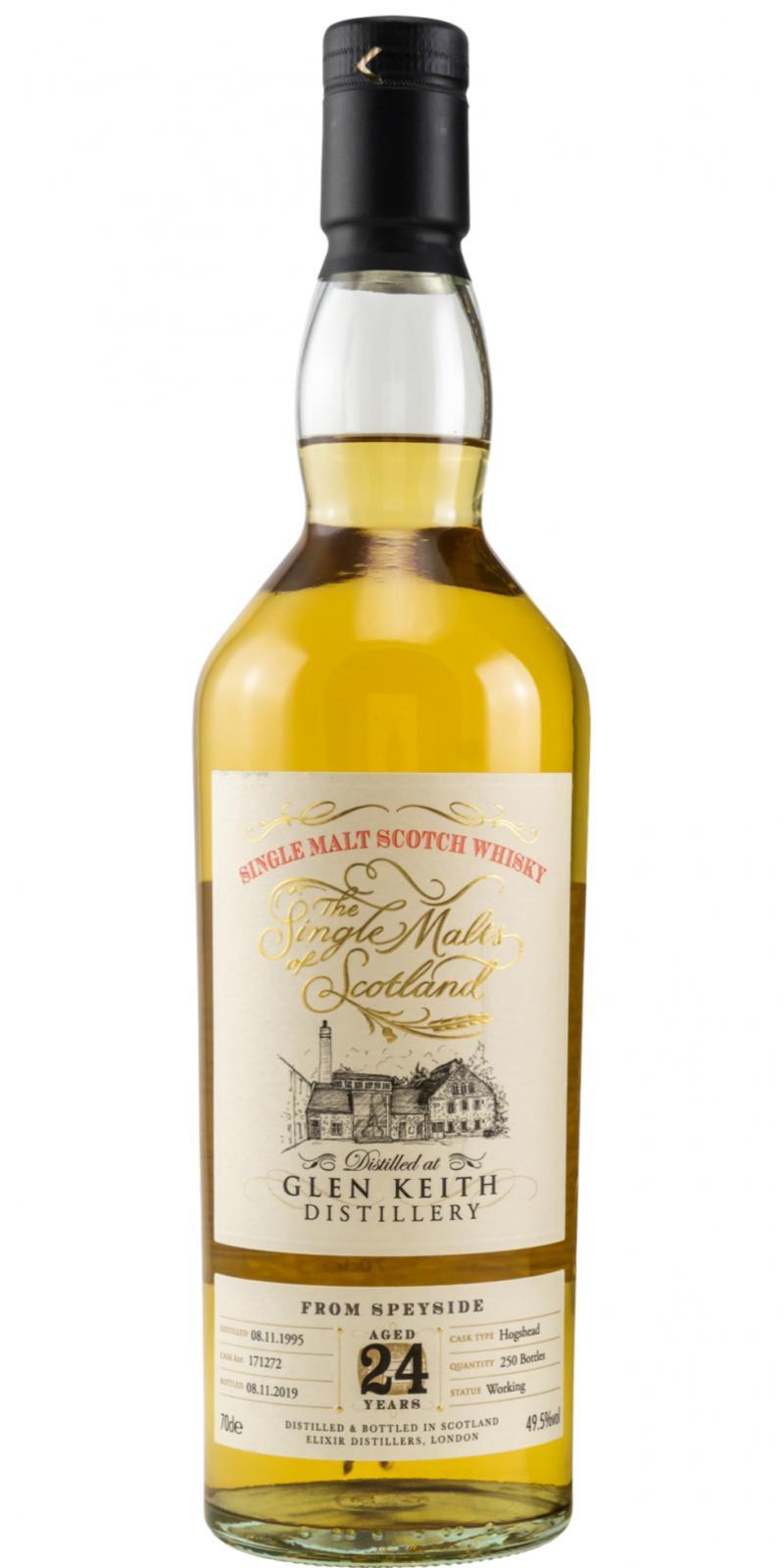 Glen Keith 1995 ElD  The Single Malts of Scotland