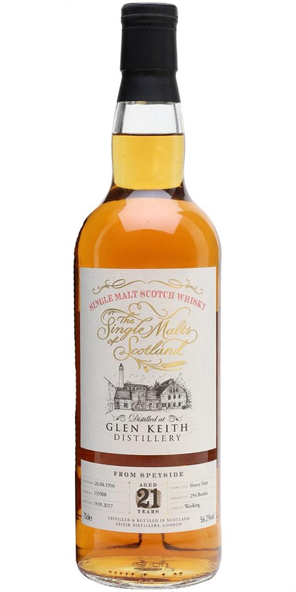 Glen Keith 1996 ElD  The Single Malts of Scotland