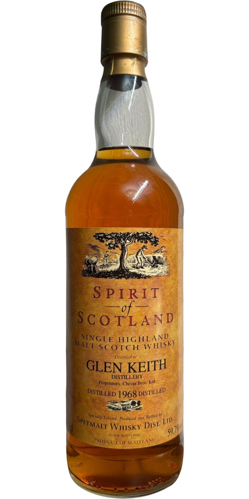 Glen Keith 1968 GM  Spirit of Scotland
