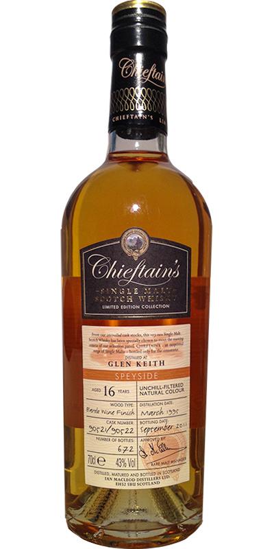 Glen Keith 1995 IM  Chieftain's Choice