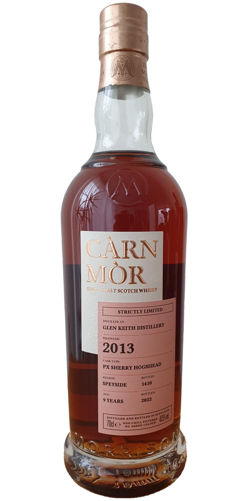 Glen Keith 2013 MSWD  Càrn Mòr - Strictly Limited