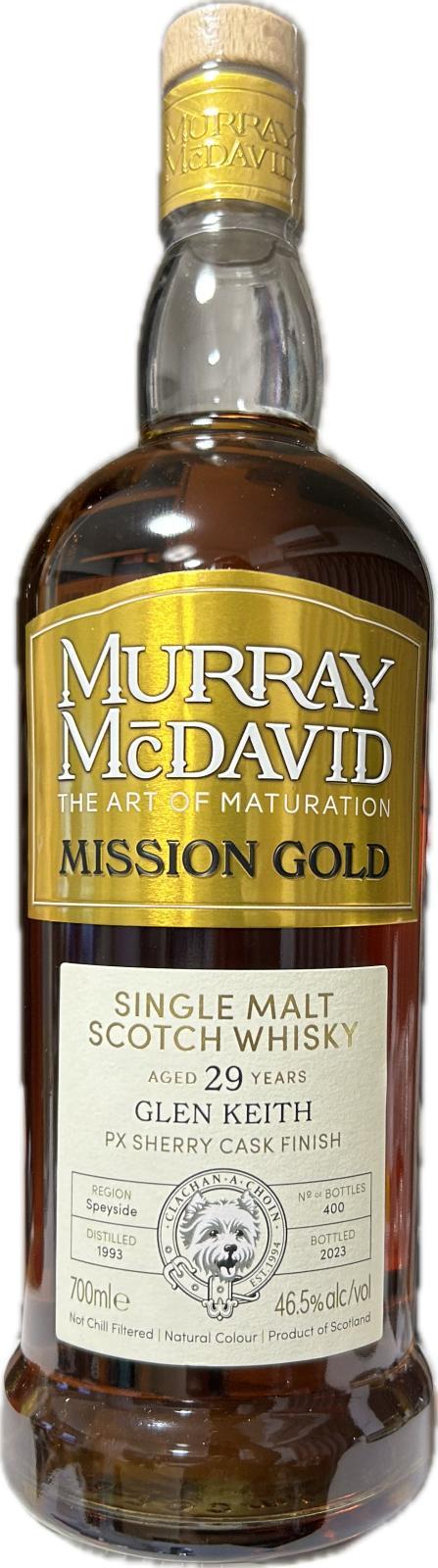 Glen Keith 1993 MM  Mission Gold