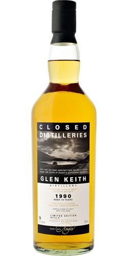 Glen Keith 1990 PDA  Closed Distilleries