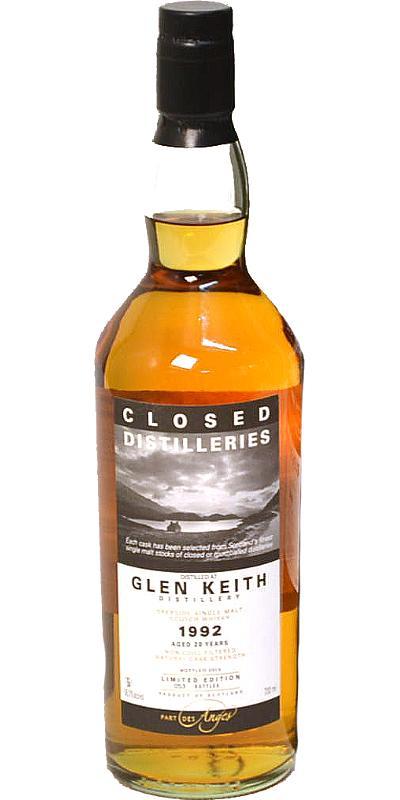 Glen Keith 1992 PDA  Closed Distilleries