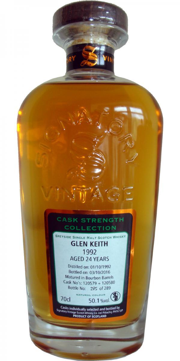 Glen Keith 1992 SV  Cask Strength Collection