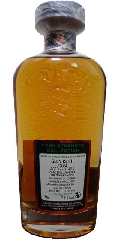 Glen Keith 1992 SV  Cask Strength Collection