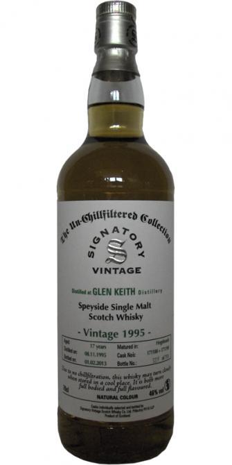 Glen Keith 1995 SV  The Un-Chillfiltered Collection