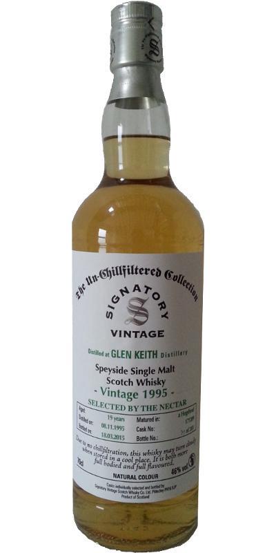 Glen Keith 1995 SV  The Un-Chillfiltered Collection