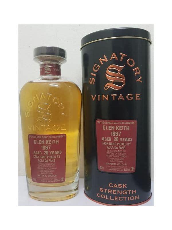 Glen Keith 1997 SV  The Un-Chillfiltered Collection