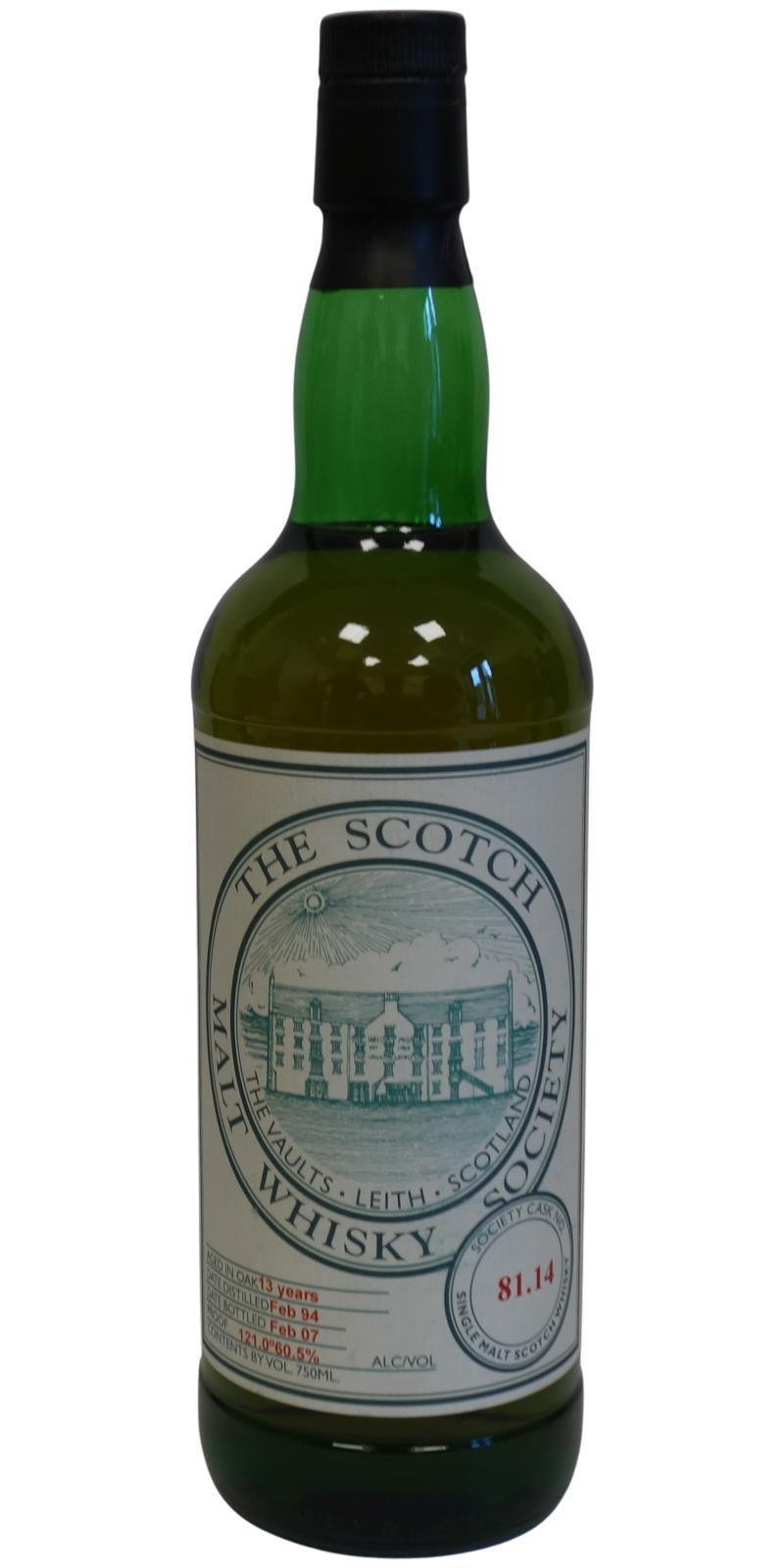 Glen Keith 1994 SMWS 81.14