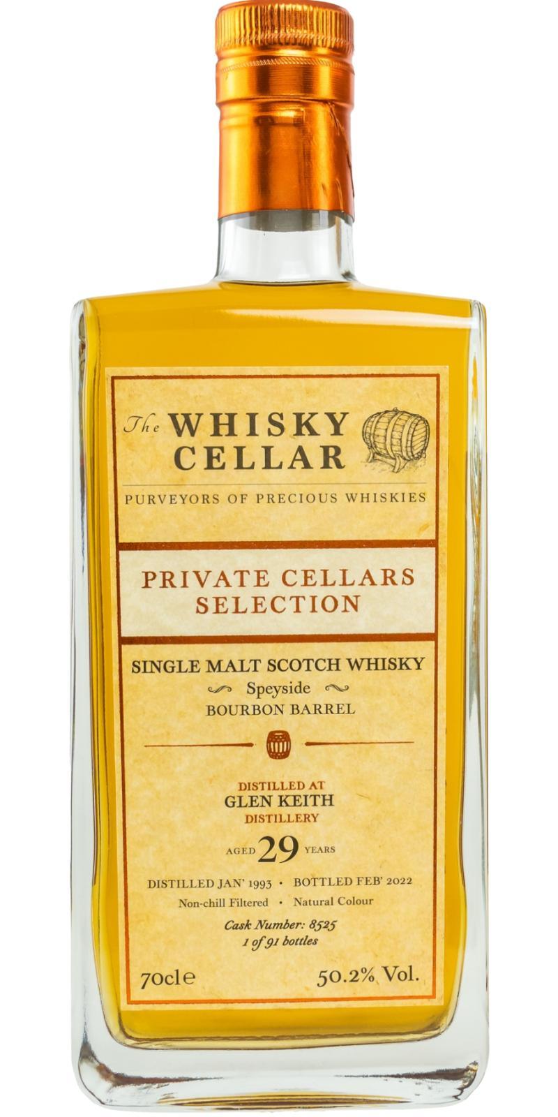 Glen Keith 1993 TWCe  Private Cellars Selection