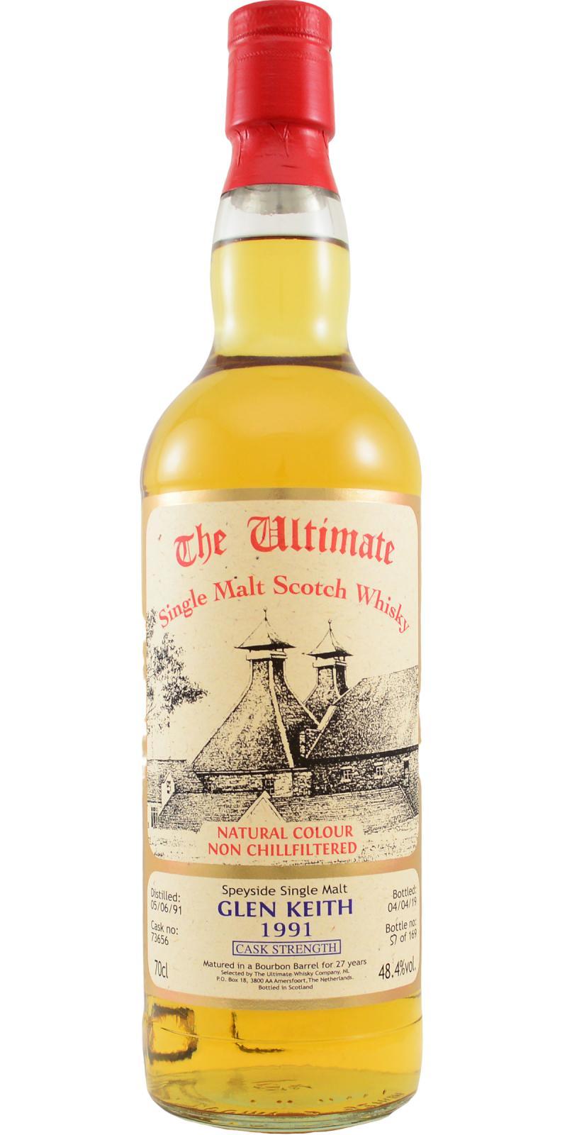 Glen Keith 1991 vW  The Ultimate - Cask Strength