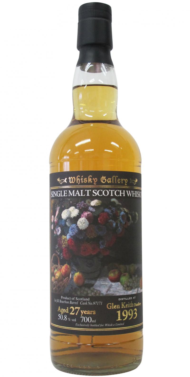 Glen Keith 1993 W-e  Whisky Gallery