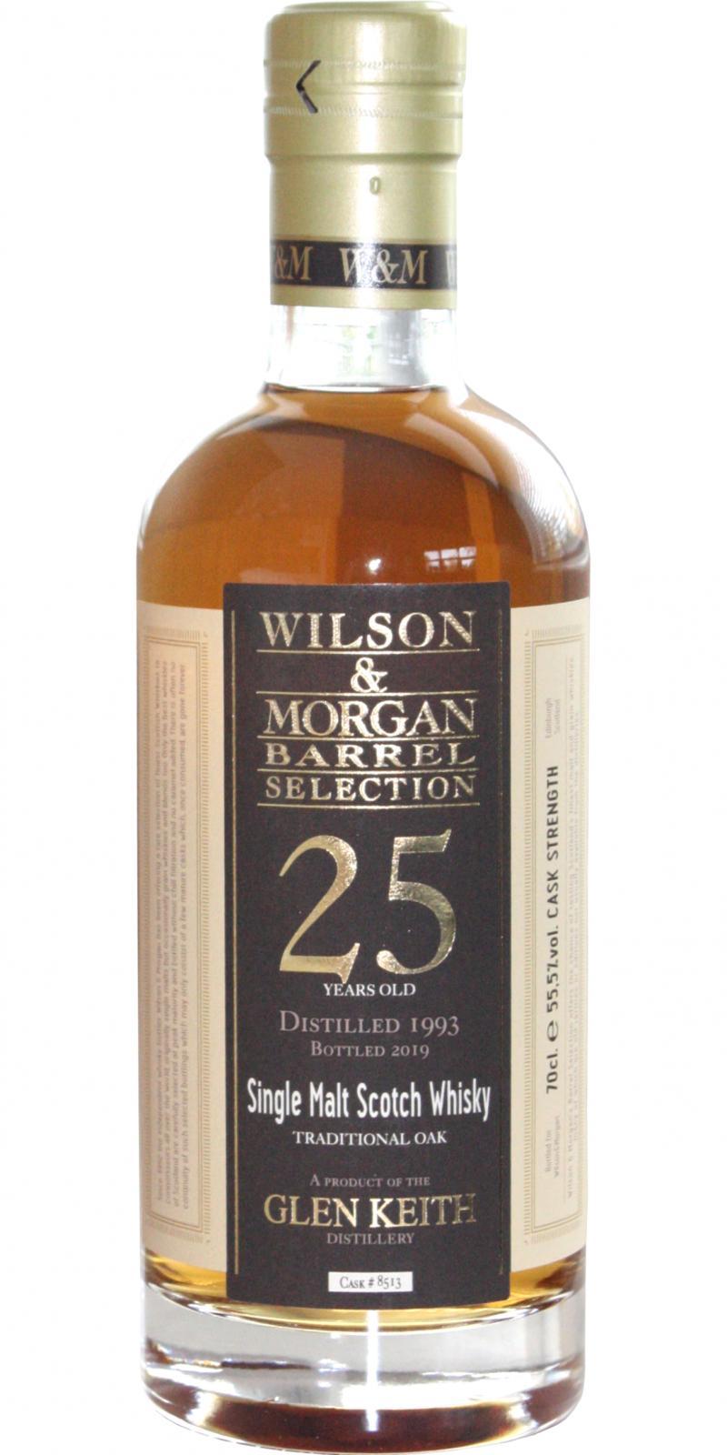 Glen Keith 1993 WM  Barrel Selection - Cask Strength