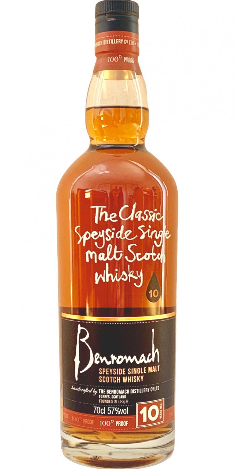 Benromach 10-year-old 100° Proof