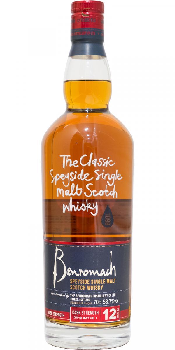Benromach 12-year-old Cask Strength - 2018