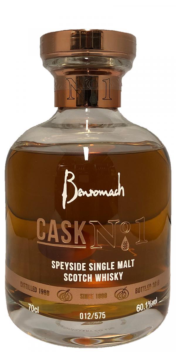 Benromach 1998 - Cask No. 1