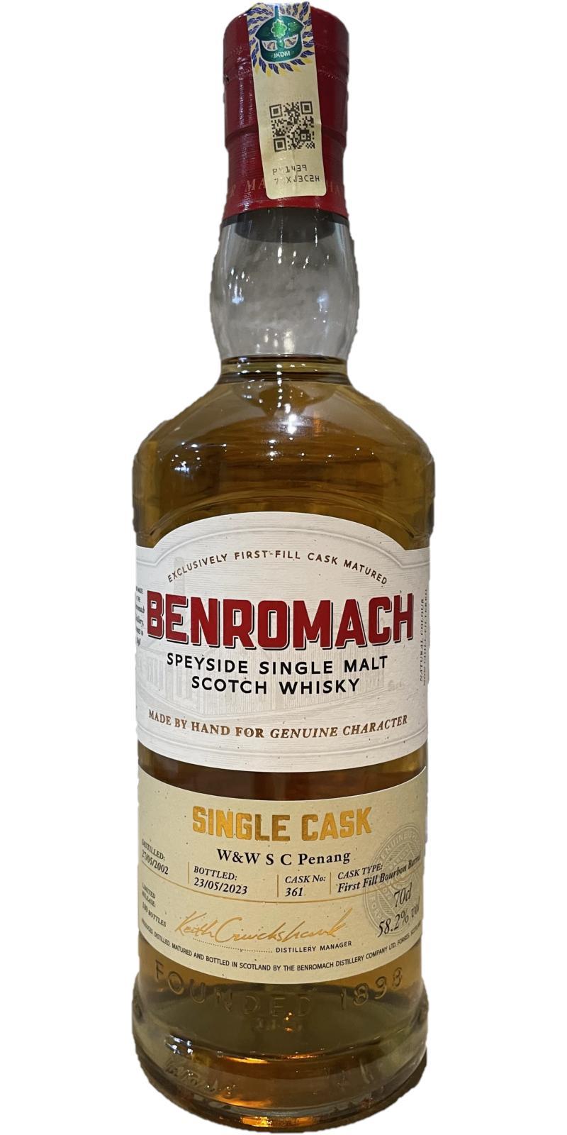 Benromach 2002 Single Cask - Cask Strength