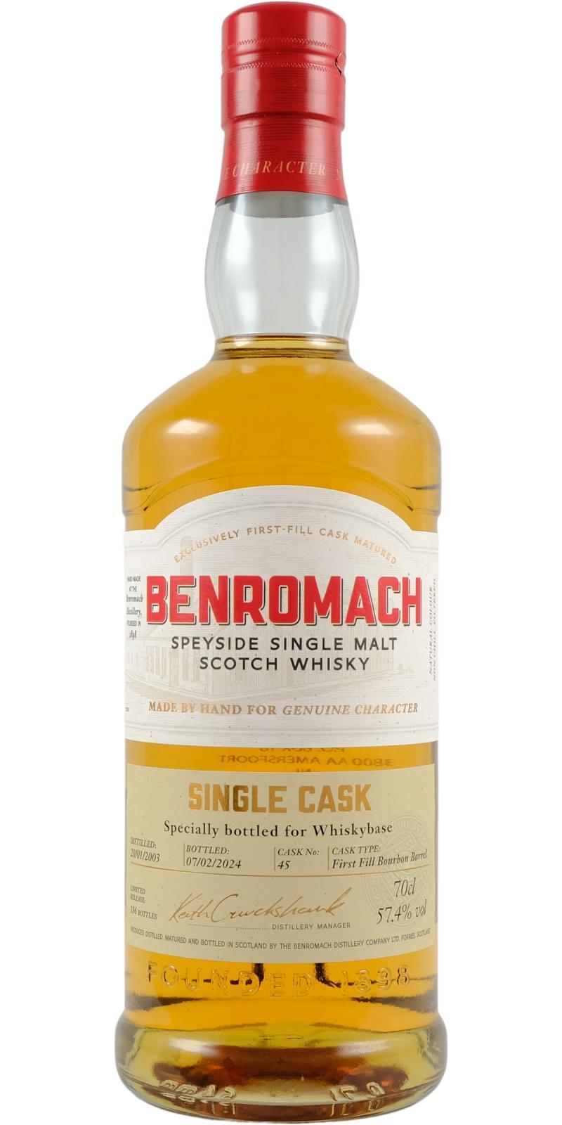Benromach 2003 Single Cask