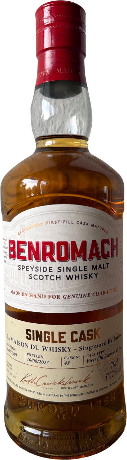Benromach 2003 Single Cask