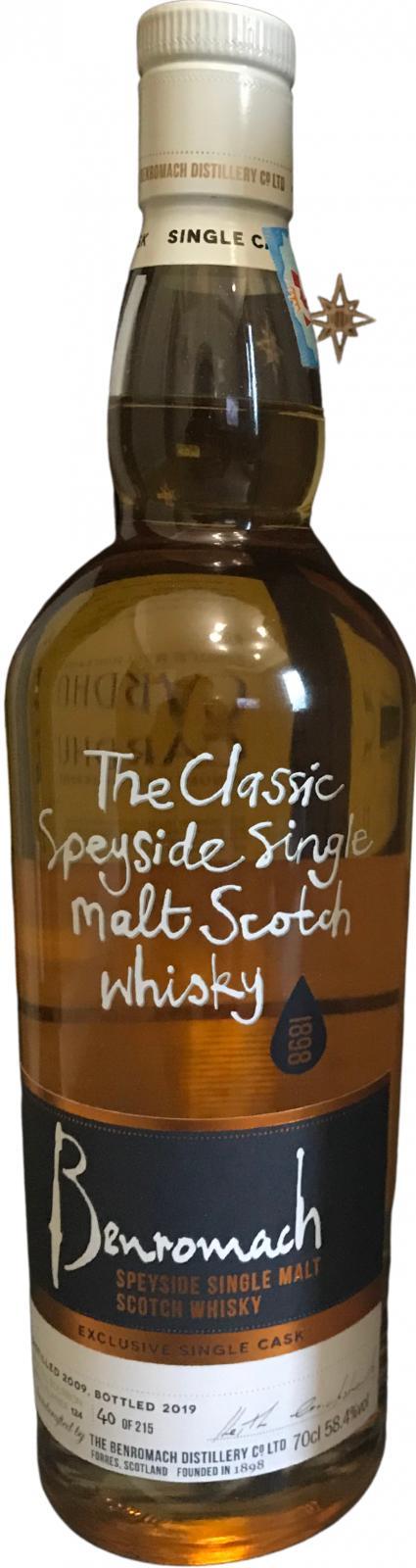 Benromach 2009 Exclusive Single Cask