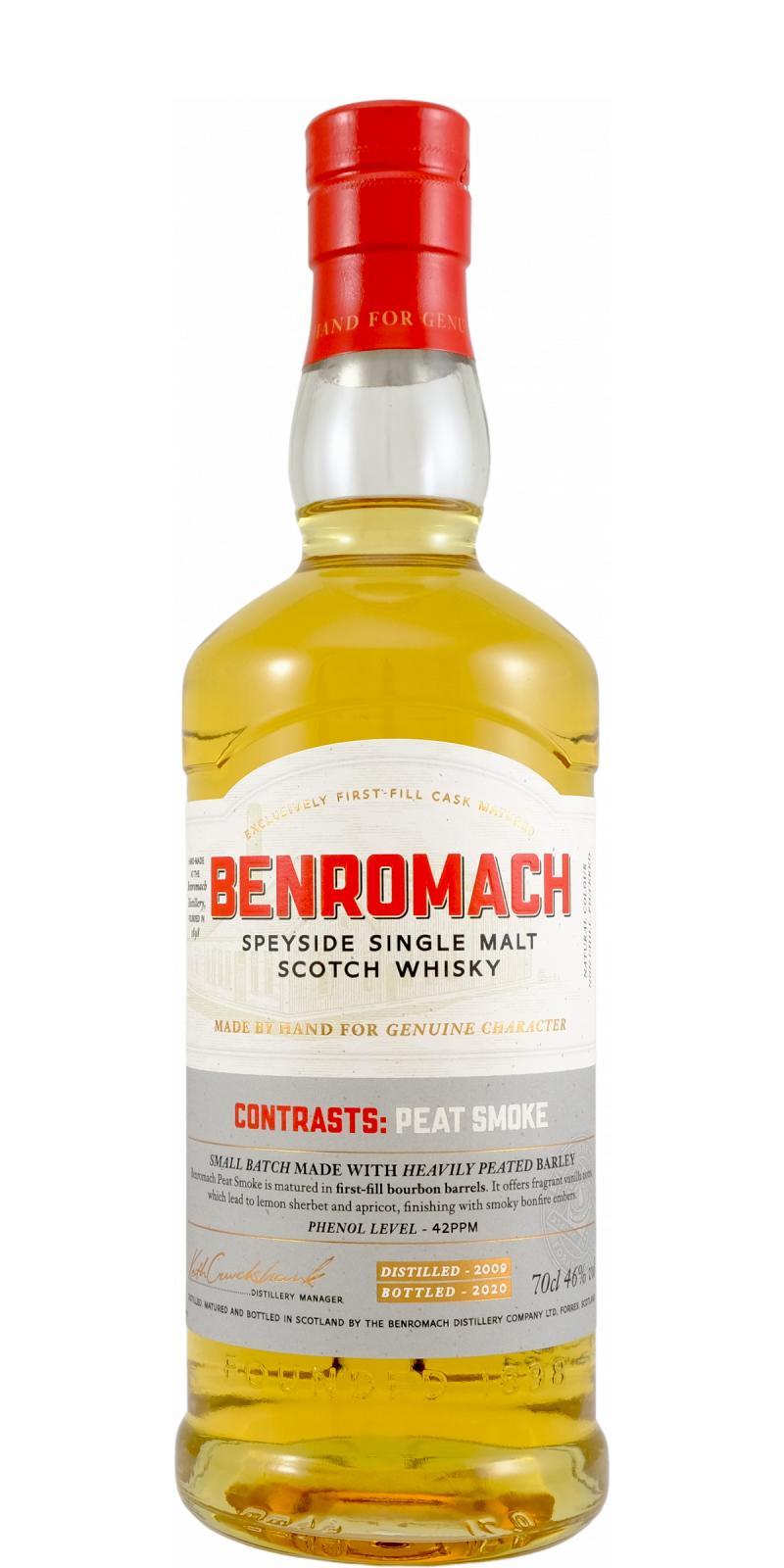Benromach 2009 Contrasts: Peat Smoke