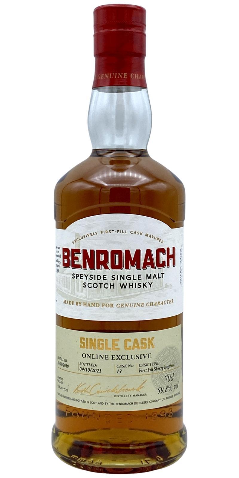 Benromach 2010