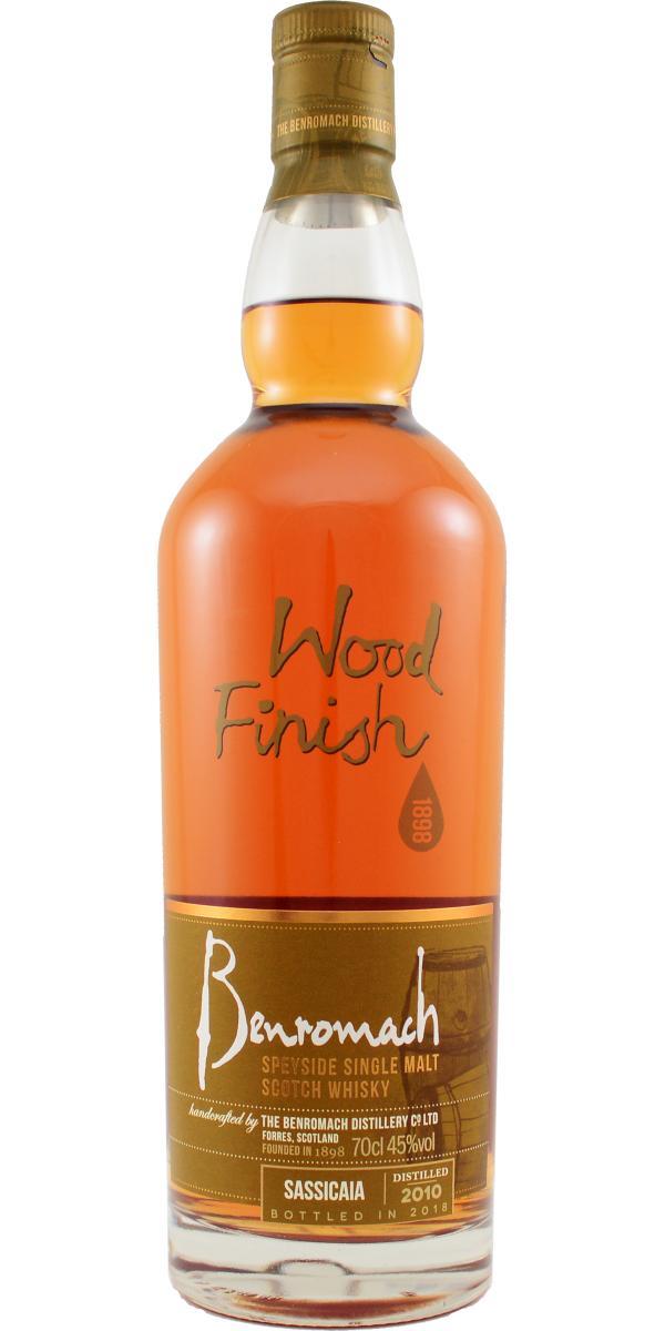 Benromach 2010 Wood Finish Series - Sassicaia