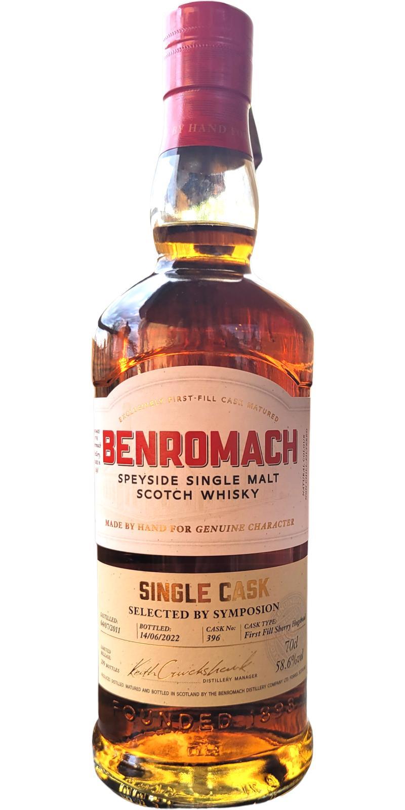 Benromach 2011 Single Cask