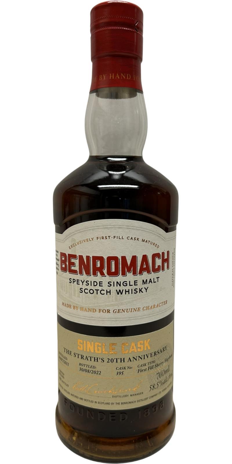 Benromach 2011 Single Cask