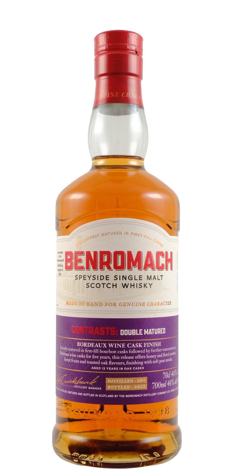 Benromach 2011 Contrasts: Double matured