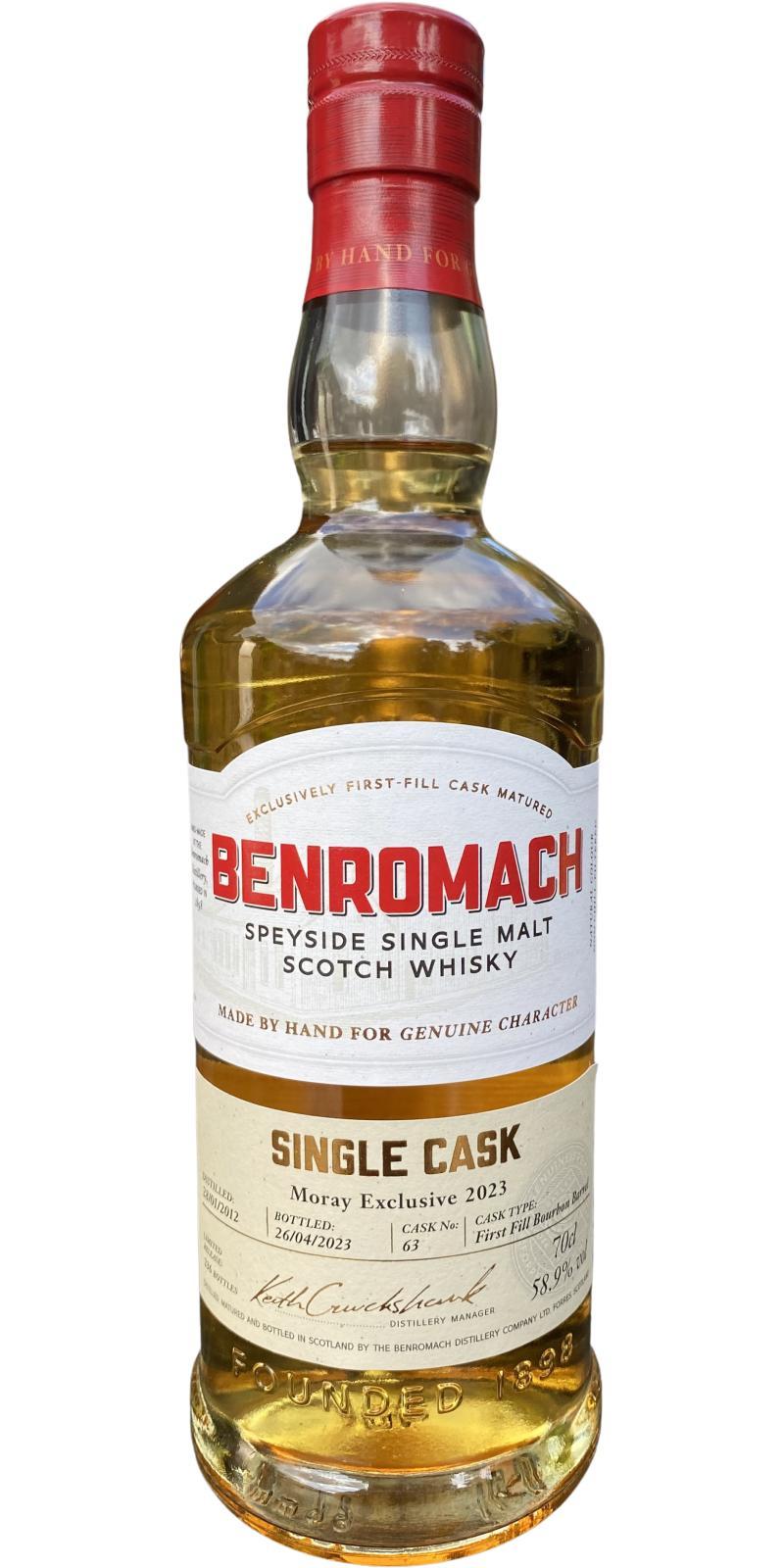 Benromach 2012 Single Cask