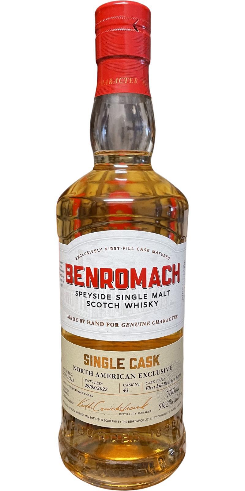 Benromach 2012 Single Cask