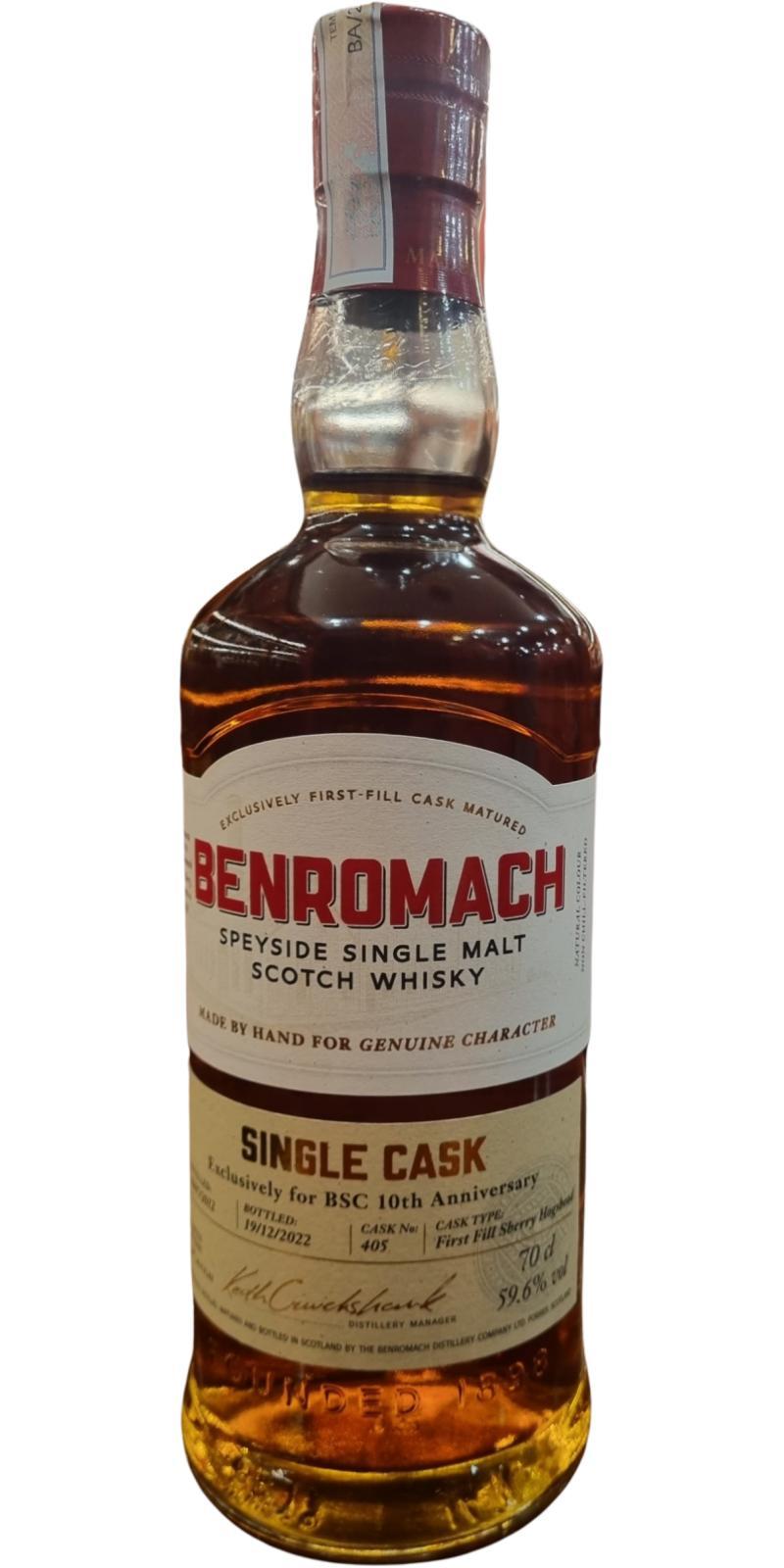Benromach 2012 Single Cask