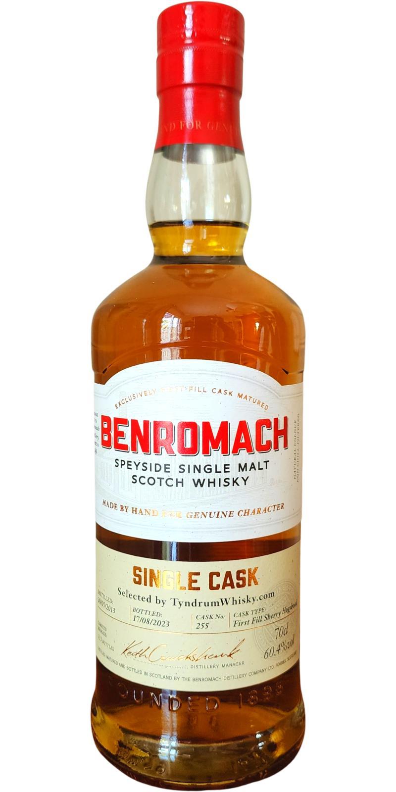 Benromach 2013 Single Cask