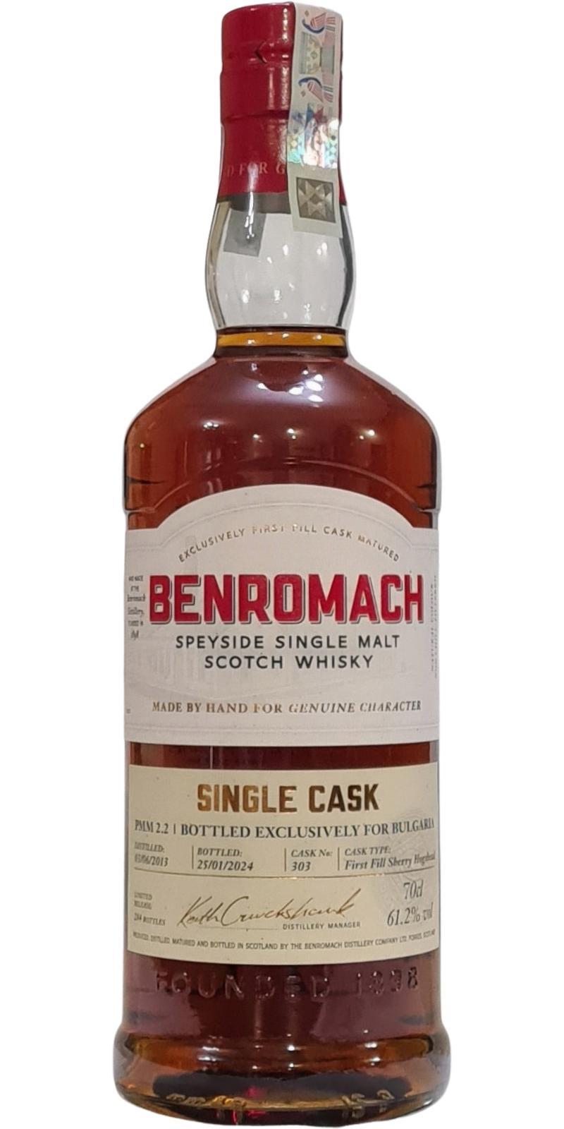 Benromach 2013 Single Cask