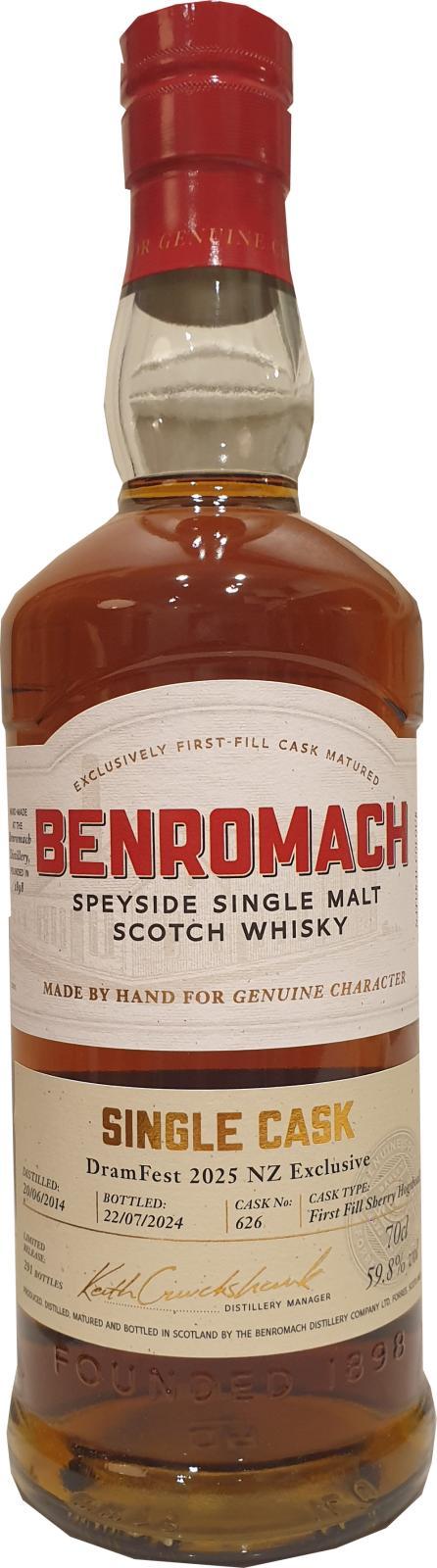 Benromach 2014 Single Cask