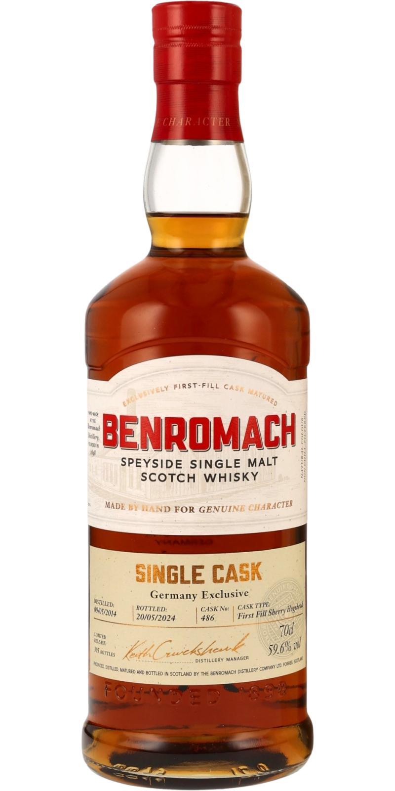 Benromach 2014 Single Cask